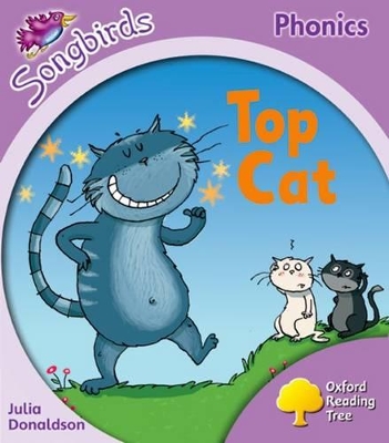 Book cover for Oxford Reading Tree Songbirds Phonics: Level 1+: Top Cat