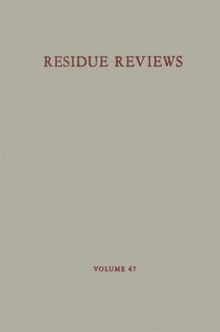 Cover of Reviews of Environmental Contamination and Toxicology 47