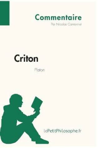 Cover of Criton de Platon (Commentaire)