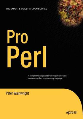 Book cover for Pro Perl