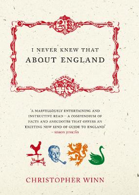 Book cover for I Never Knew That About England