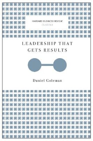 Cover of Leadership That Gets Results (Harvard Business Review Classics)