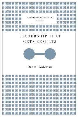 Book cover for Leadership That Gets Results (Harvard Business Review Classics)