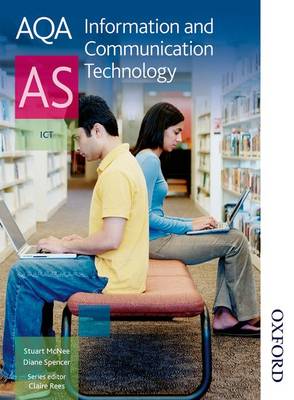 Book cover for AQA Information and Communication Technology AS