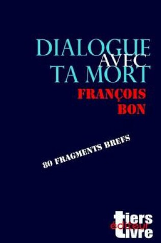 Cover of Dialogue avec ta mort