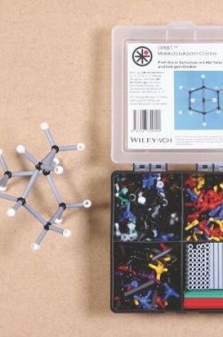 Cover of ORBIT Molekülbaukasten Chemie – Profi–Set in Sortierbox mit 460 Teilen und farbigem Booklet