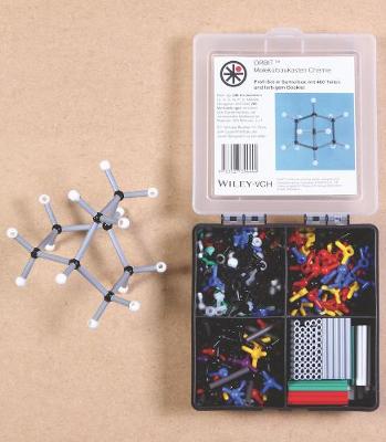 Cover of ORBIT Molekülbaukasten Chemie – Profi–Set in Sortierbox mit 460 Teilen und farbigem Booklet