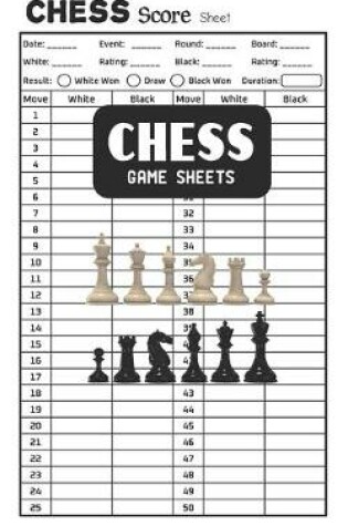 Cover of Chess Game Sheets