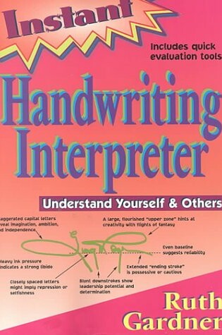 Cover of Instant Handwriting Interpreter