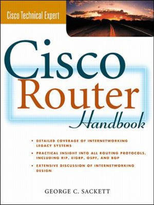 Book cover for The Cisco Router Handbook