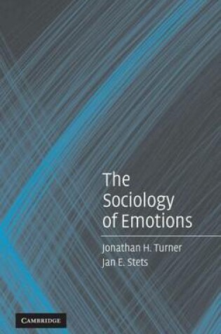 Cover of The Sociology of Emotions