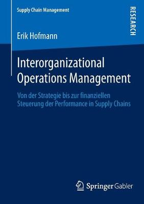 Book cover for Interorganizational Operations Management