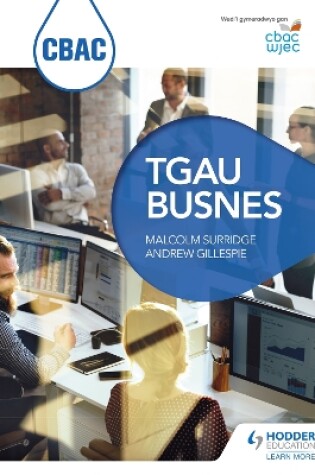 Cover of CBAC TGAU Busnes (WJEC GCSE Business Welsh-language edition)