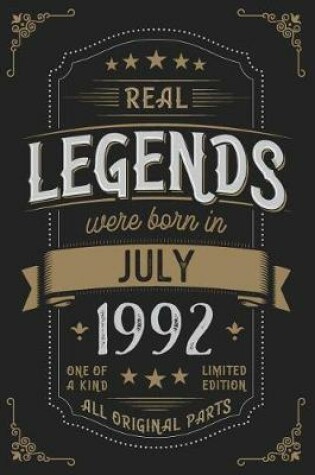 Cover of Real Legends were born in July 1992