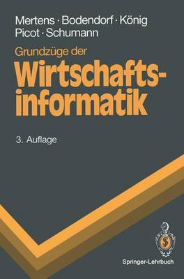 Cover of Grundzuge Der Wirtschaftsinformatik