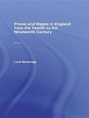 Book cover for Prices and Wages in England