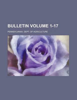 Book cover for Bulletin Volume 1-17