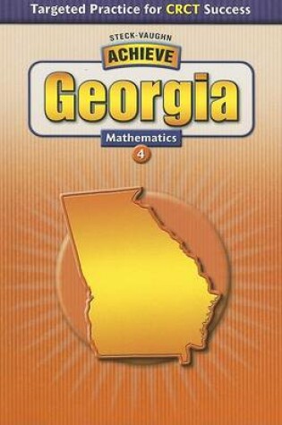 Cover of Achieve Georgia Mathematics 4