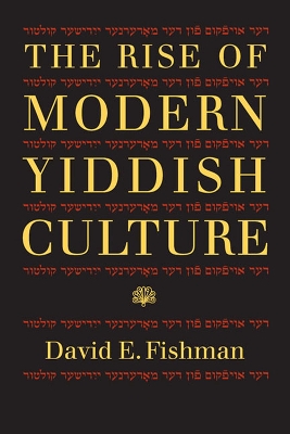 Cover of The Rise of Modern Yiddish Culture