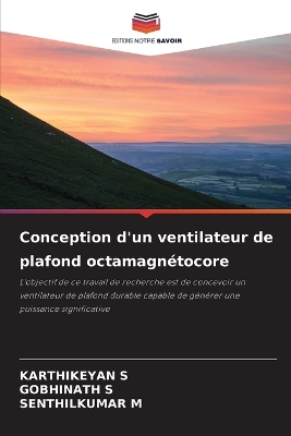 Book cover for Conception d'un ventilateur de plafond octamagnétocore