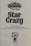 Book cover for The Suite Life of Zack & Cody Star Crazy (Scholastic/Book Club Special Market Edition)