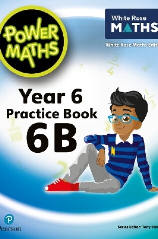 Cover of Power Maths 2nd Edition Practice Book 6B