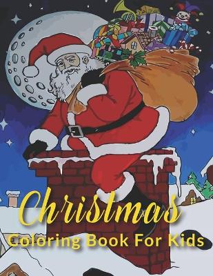 Book cover for Christmas Coloring Book for kids