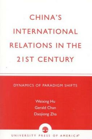 Cover of China's International Relations in the 21st Century