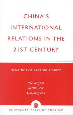 Book cover for China's International Relations in the 21st Century