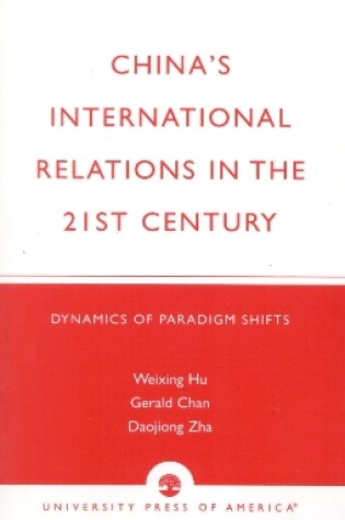 Cover of China's International Relations in the 21st Century