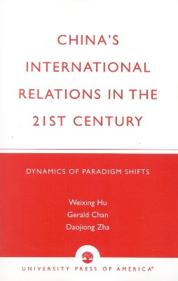 Book cover for China's International Relations in the 21st Century