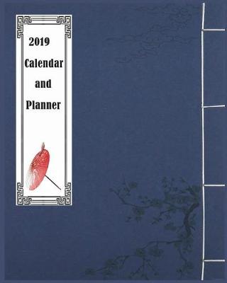 Book cover for 2019 Calendar and planner