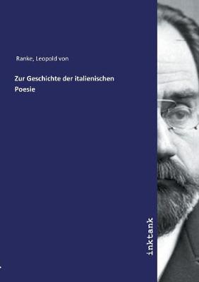 Book cover for Zur Geschichte der italienischen Poesie