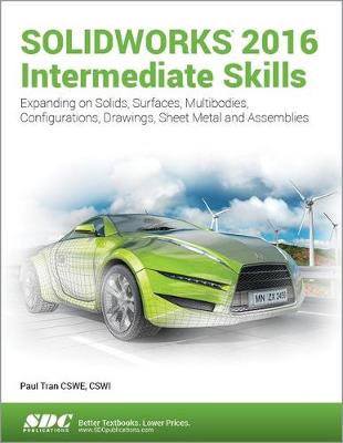 Book cover for SOLIDWORKS 2016 Intermediate Skills