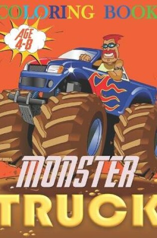 Cover of Monster Truck Coloring Book