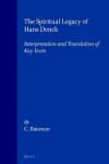 Book cover for The Spiritual Legacy of Hans Denck