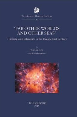 Cover of "Far Other Worlds, and Other Seas": Thinking with Literature in the Twenty-First Century
