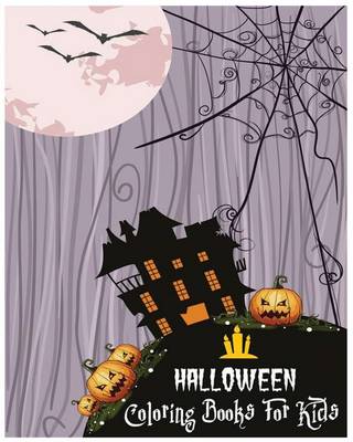 Book cover for Halloween Coloring Books for Kids