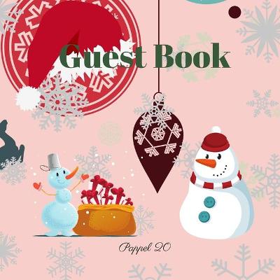 Book cover for Guest Book - Christmas Themed