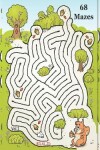 Book cover for Jumbo Illustrated Mazes Workbook For Kids Ages 8-12 (Travel Size Maze Book)