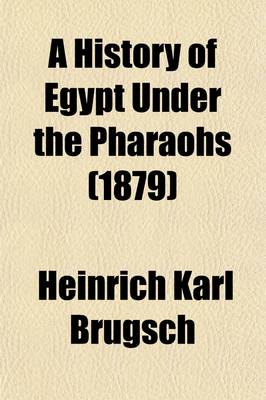 Book cover for A History of Egypt Under the Pharaohs (Volume 2)