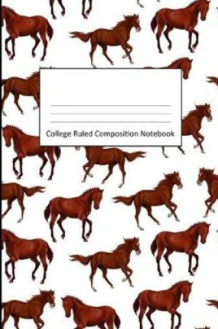 Cover of College Ruled Composition Notebook