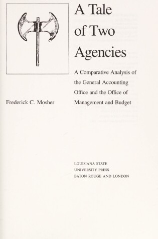 Cover of Tale of Two Agencies