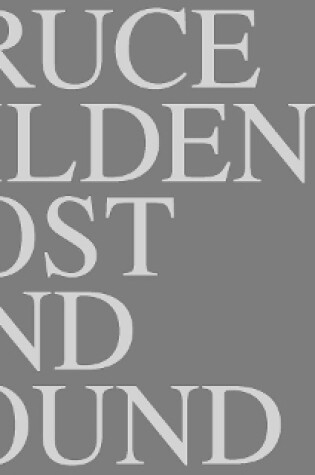 Cover of Bruce Gilden: Lost & Found