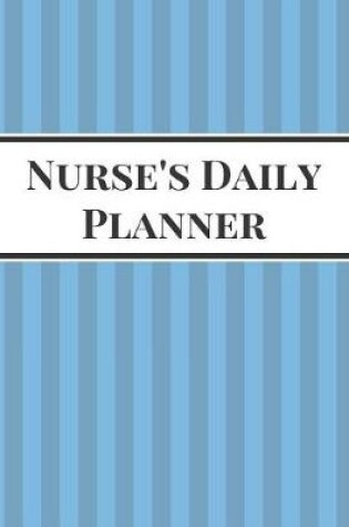 Cover of Nurse's Daily Planner