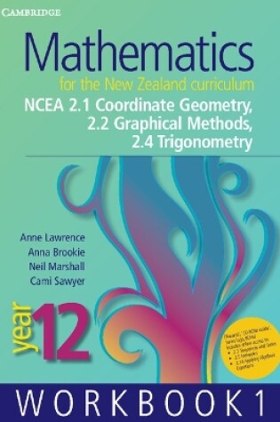 Cover of Mathematics for the New Zealand Curriculum Year 12 Workbook 1