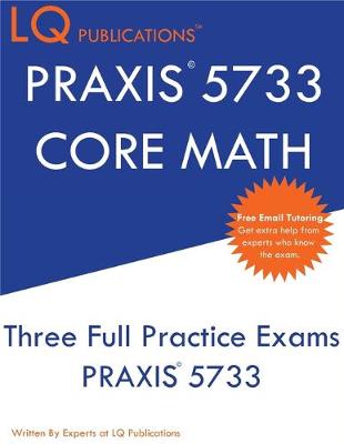 Book cover for PRAXIS 5733 CORE Math