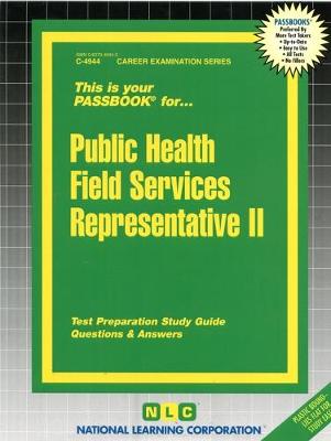 Book cover for Public Health Field Services Representative II