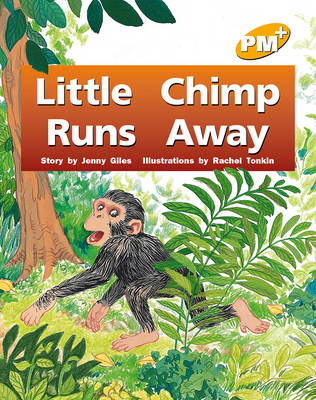 Book cover for Little Chimp Runs Away