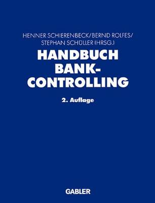 Cover of Handbuch Bankcontrolling